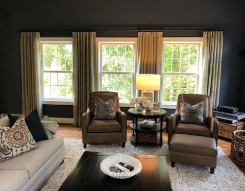 Blue Family room