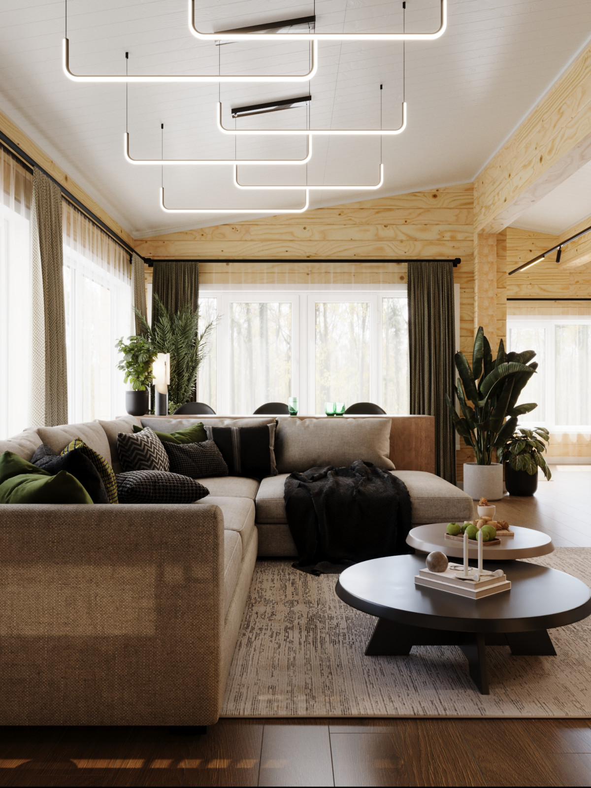 Дом из клееного бруса