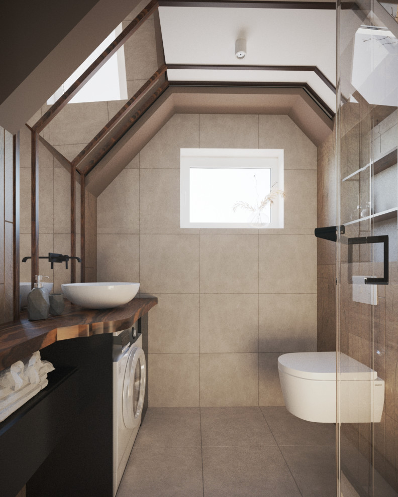 Дом 120 кв.м. _ Санузел_Современный стиль