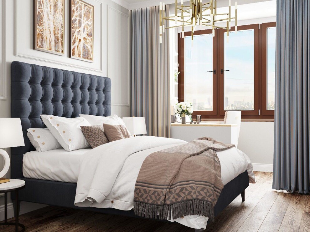 Дизайн трёхкомнатной квартиры в современной классике