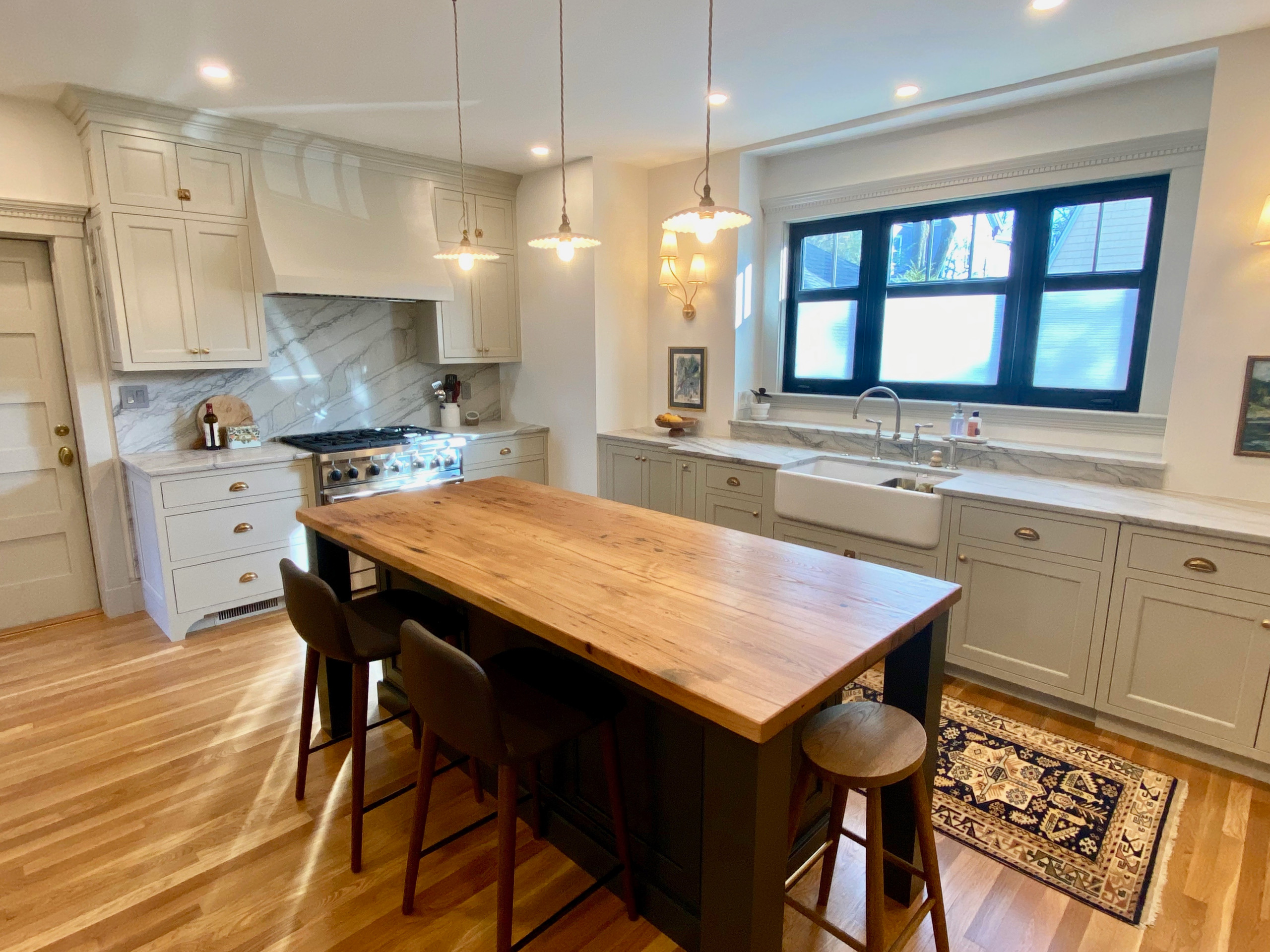 Winslow Rd.:  Tudor Kitchen and Garage Addition