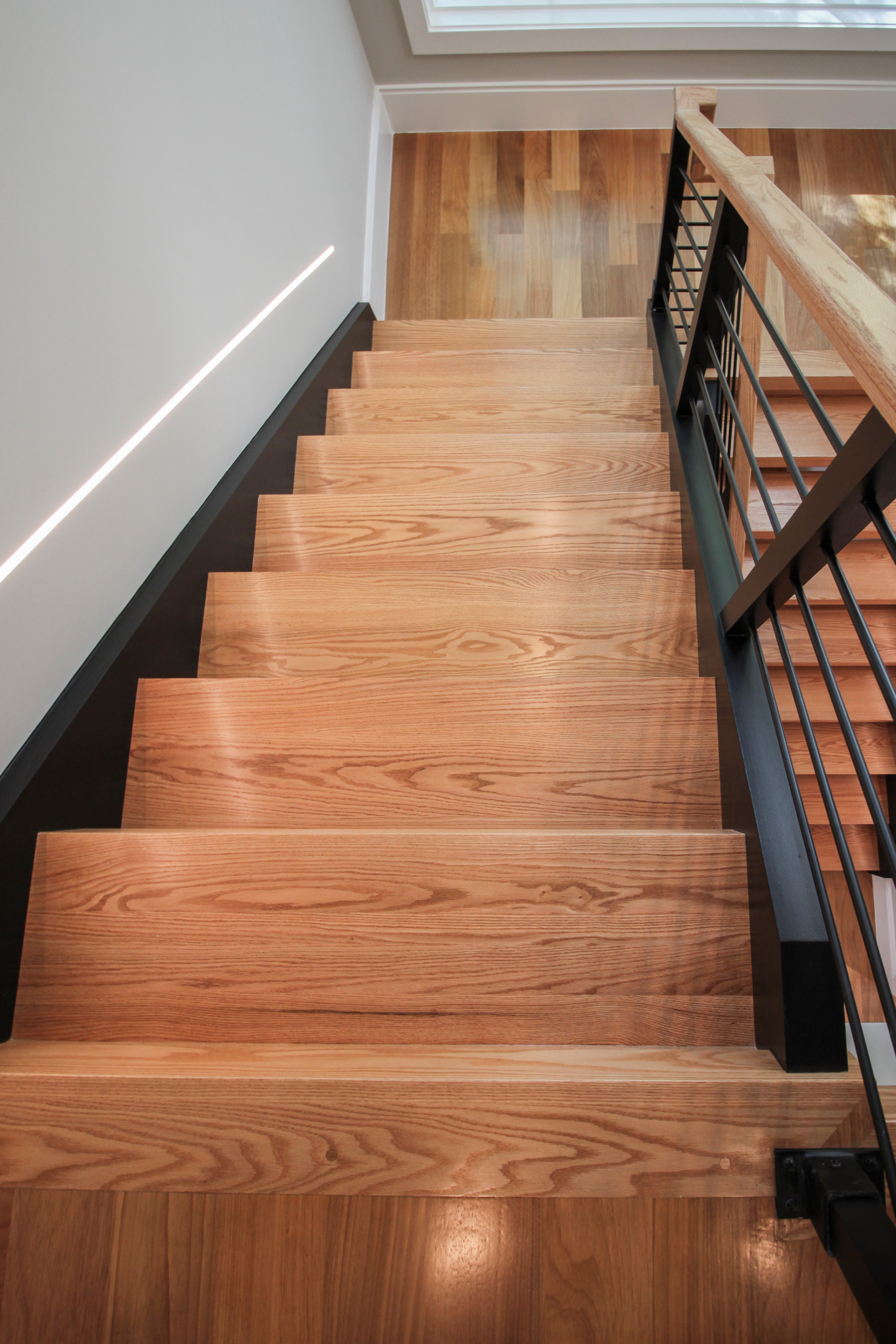 73_Bold & Gorgeous Stairs in Contemporary Entryway, Bethesda MD 20814