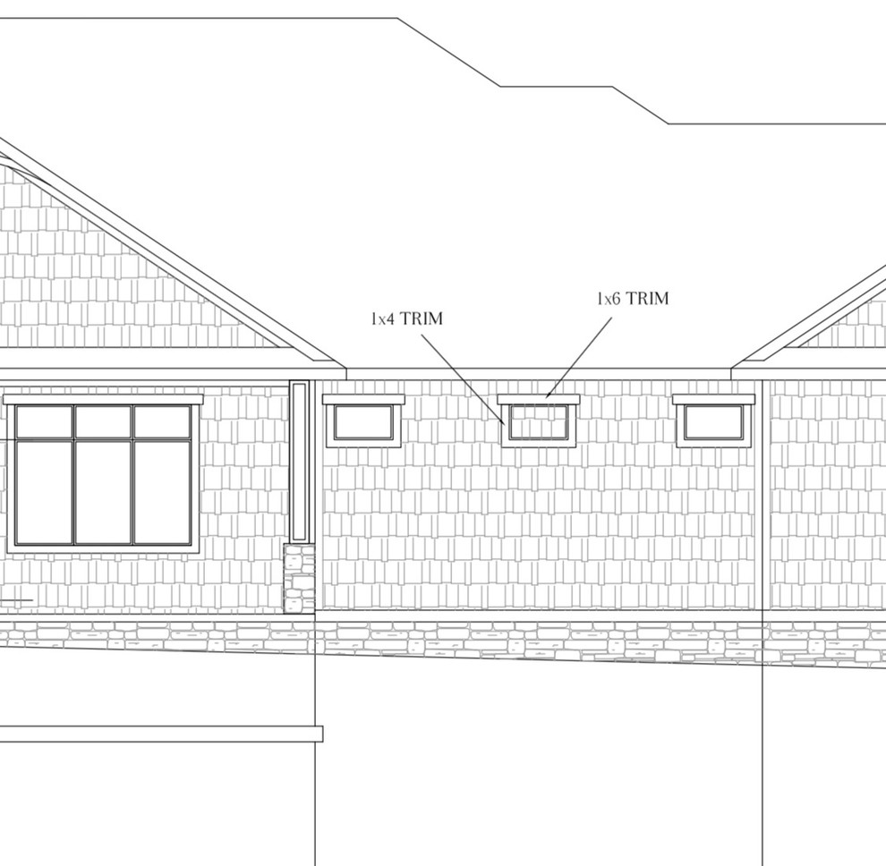exterior window trim size