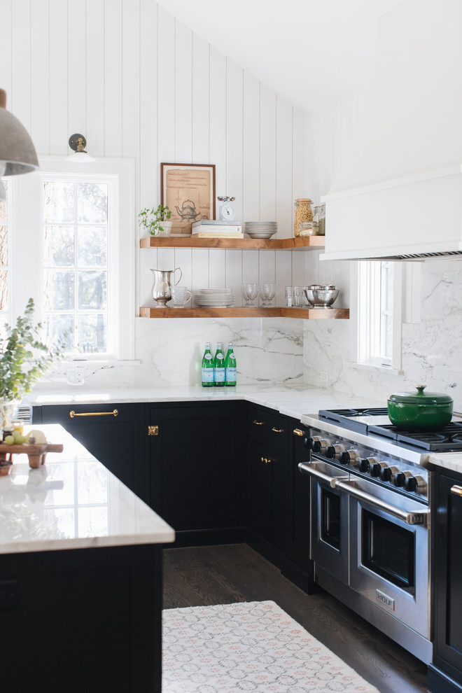 English Cottage Renovation - Transitional - Kitchen - Chicago - by AZL ...