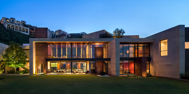 Casa SAC I moderno-facciata
