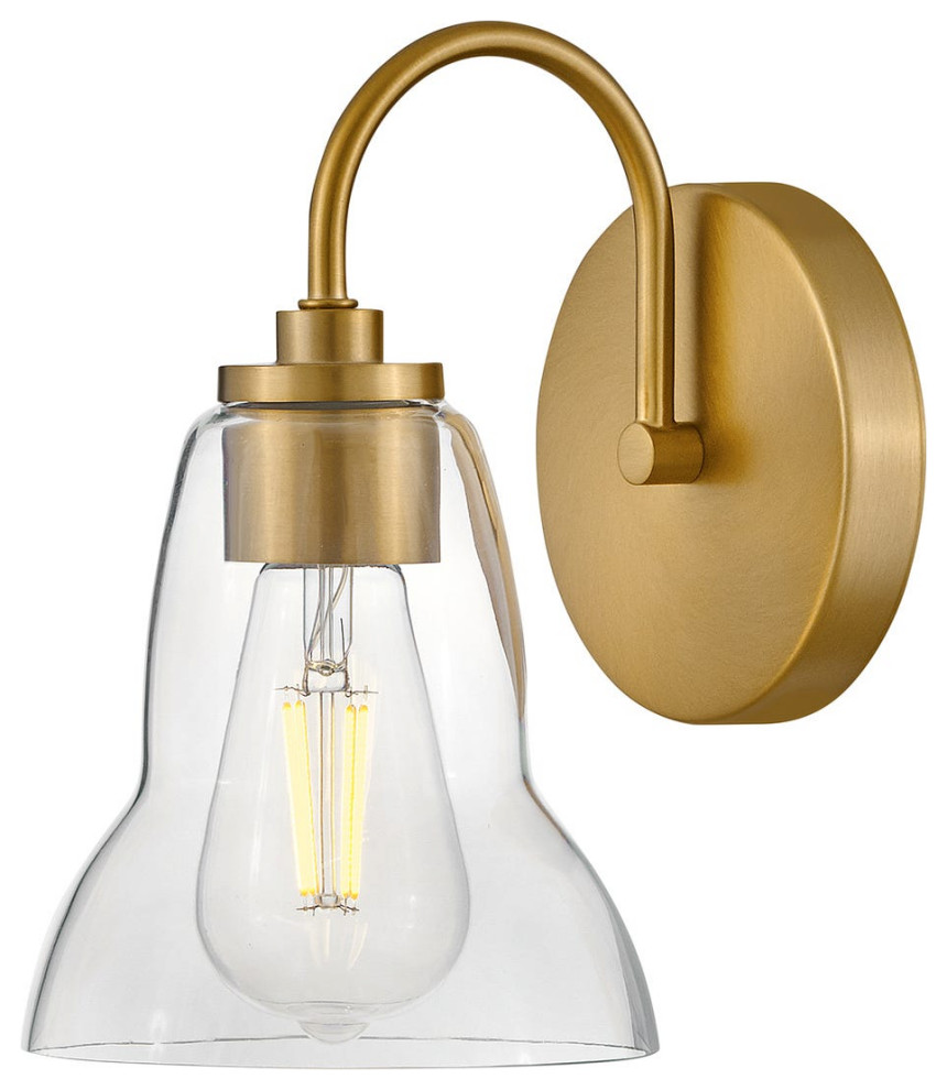 Lark Vera Bathroom Vanity Light, 1 Light - Transitional - Bathroom Vanity Lighting - by Hinkley ...