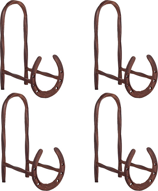 Horseshoe Easels 12 25 Set Of 4 Southwestern Decorative
