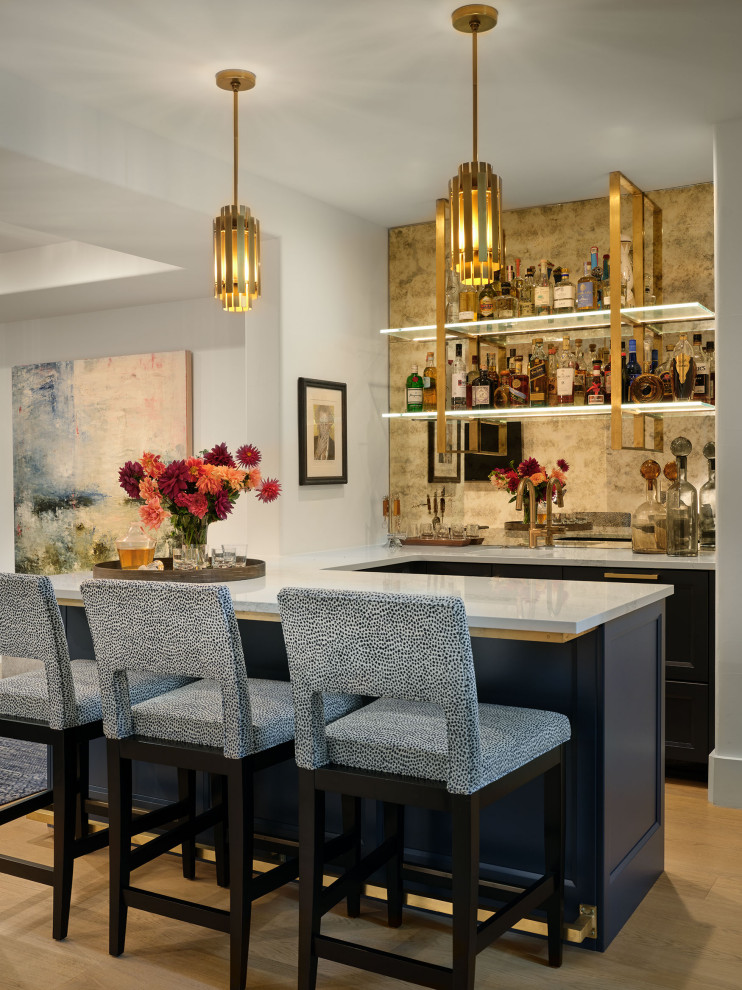 Cherry Creek Historical Remodel - Transitional - Home Bar - Denver - by ...
