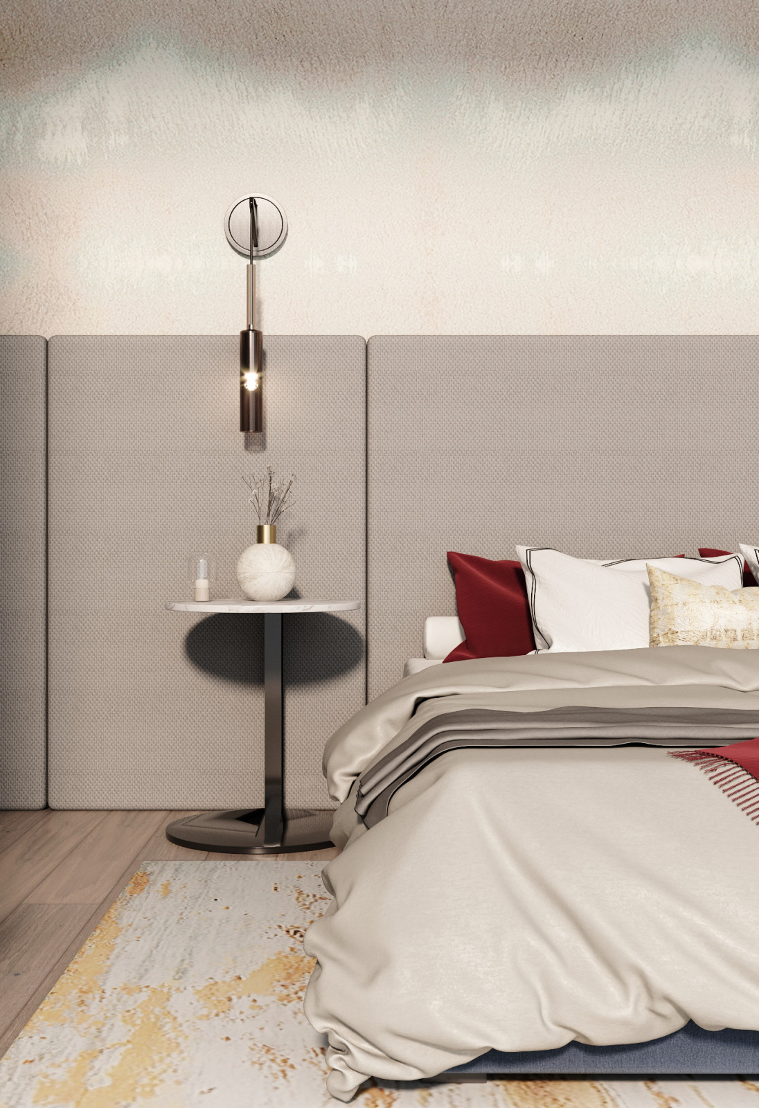 Детали. Гостевая спальня. Третий этаж.