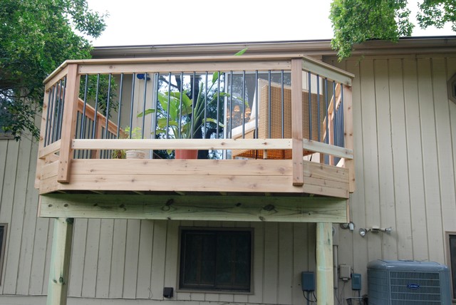 Cedar Deck classico-terrazza