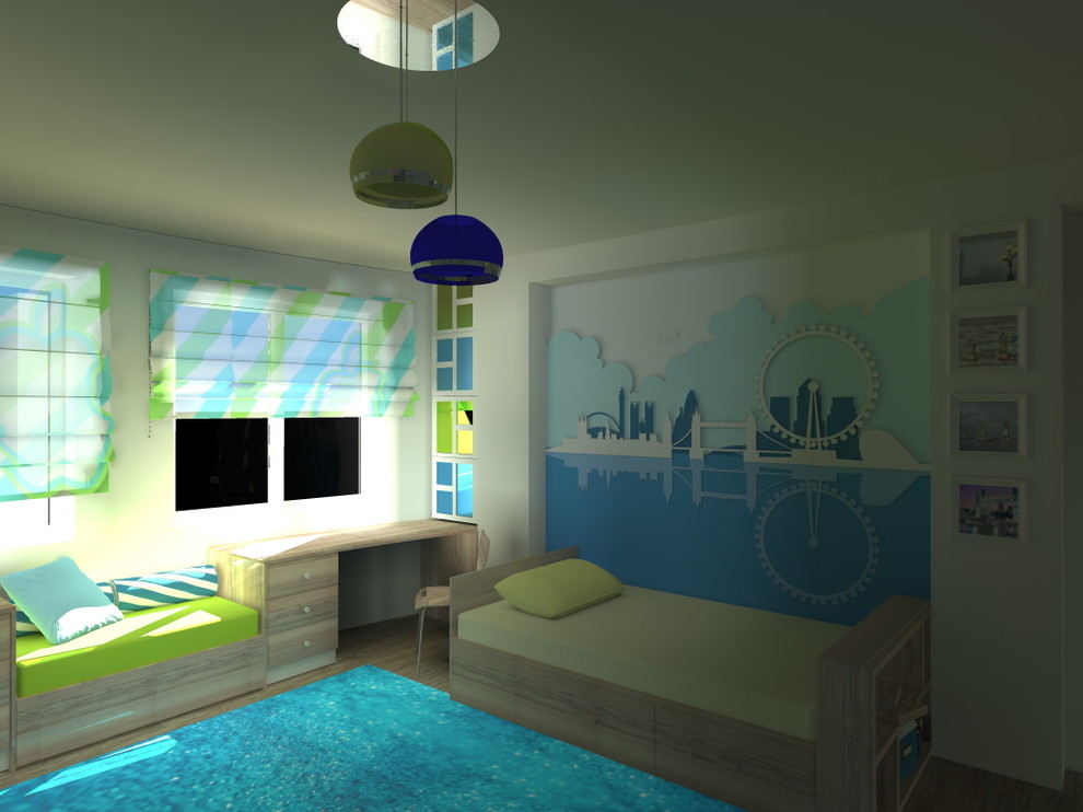 Дизайн решение детских комнат в жилых помещениях