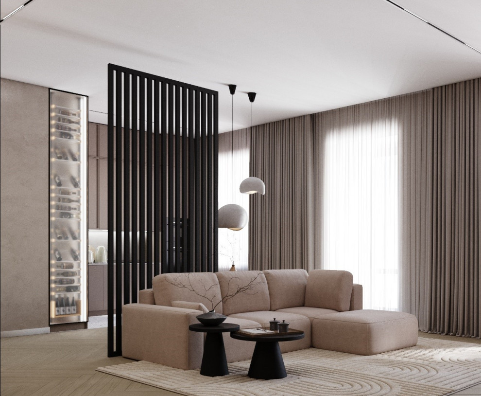 Дизайн проект квартиры в современном стиле