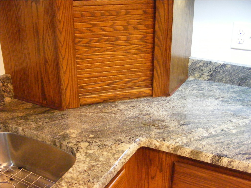 Inspiration for a rustic kitchen remodel in Seattle