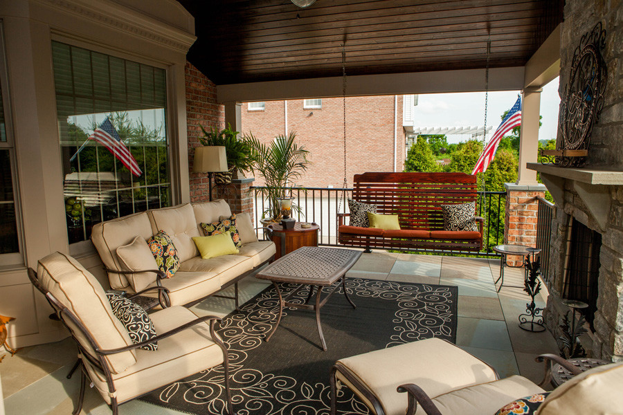 Patio - transitional patio idea