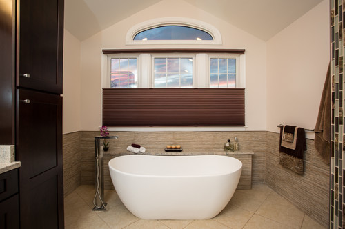 Modern Style Bathrooms for a Family in Ashburn