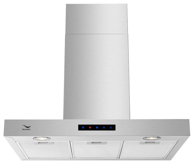 30'' Streamline S140MSH30 Convertible Wall Mount Kitchen Range Hood