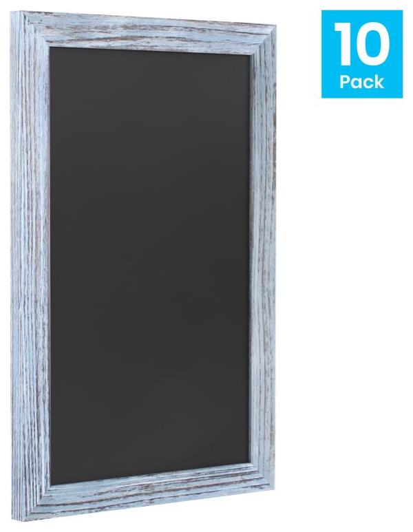 Canterbury Wall Mount Chalkboard Sign, Set of 10 Farmhouse