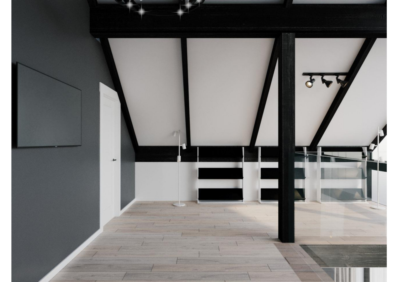 Дизайн проект выставочного дома на Белой даче.