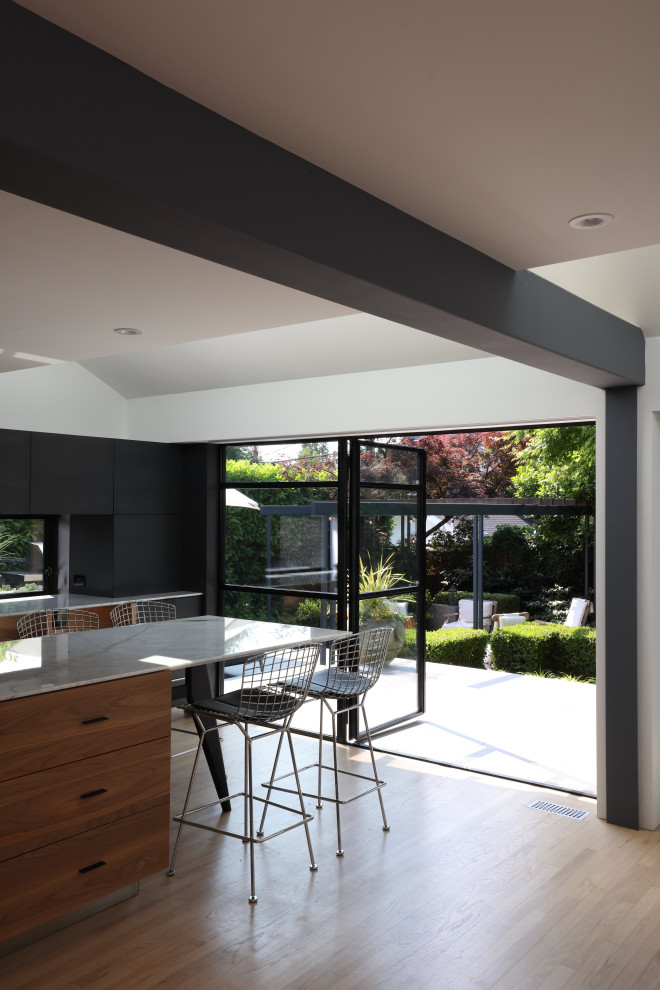 Trendy home design photo in Vancouver