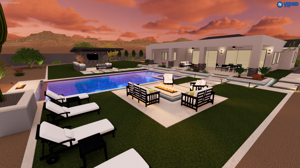 Scottsdale Outdoor living design