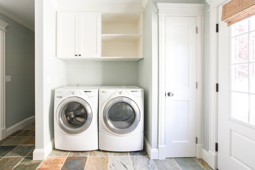 Laundry room in New York.