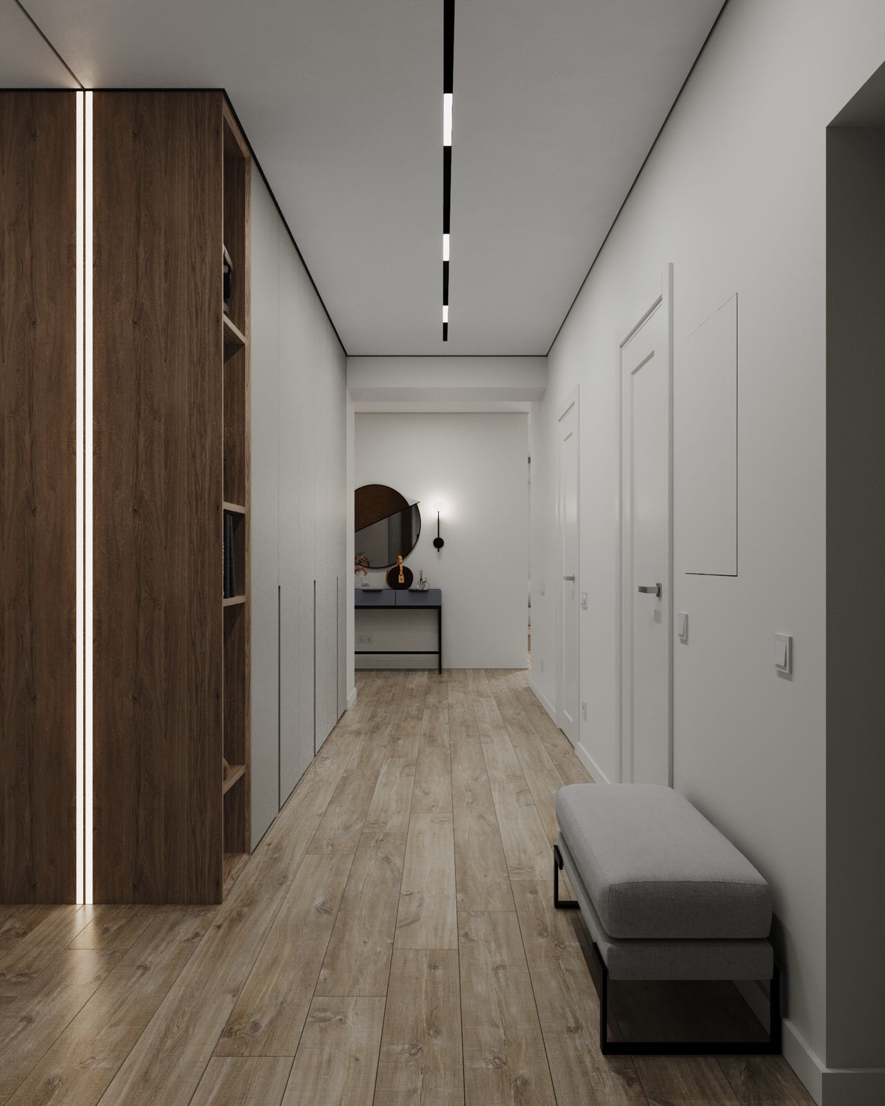 Дизайн проект квартиры 160м