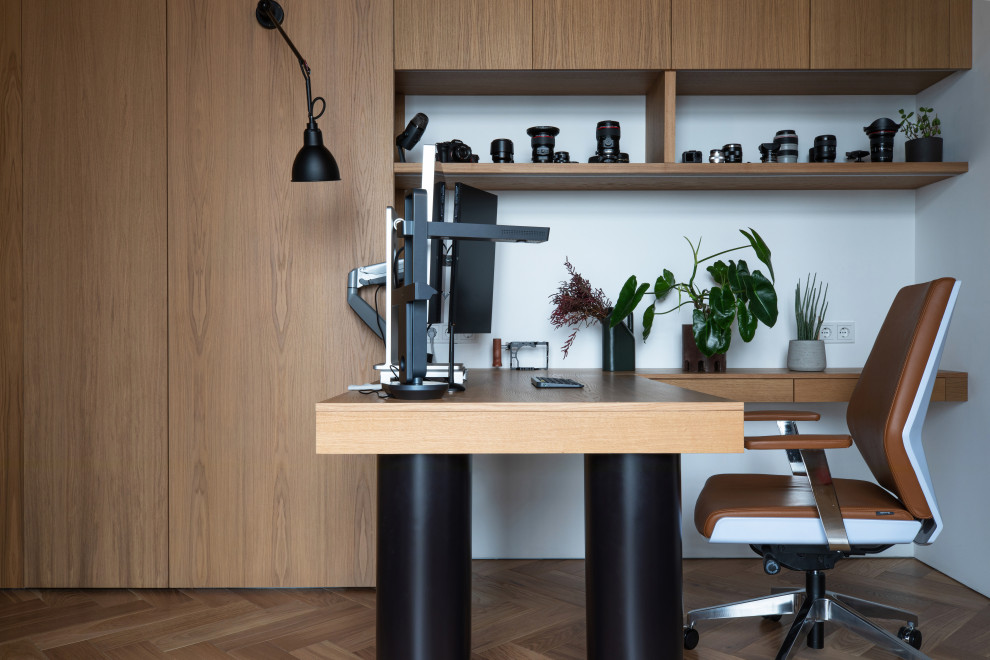 Минималистичная квартира в лофт-апартаментах в Москве