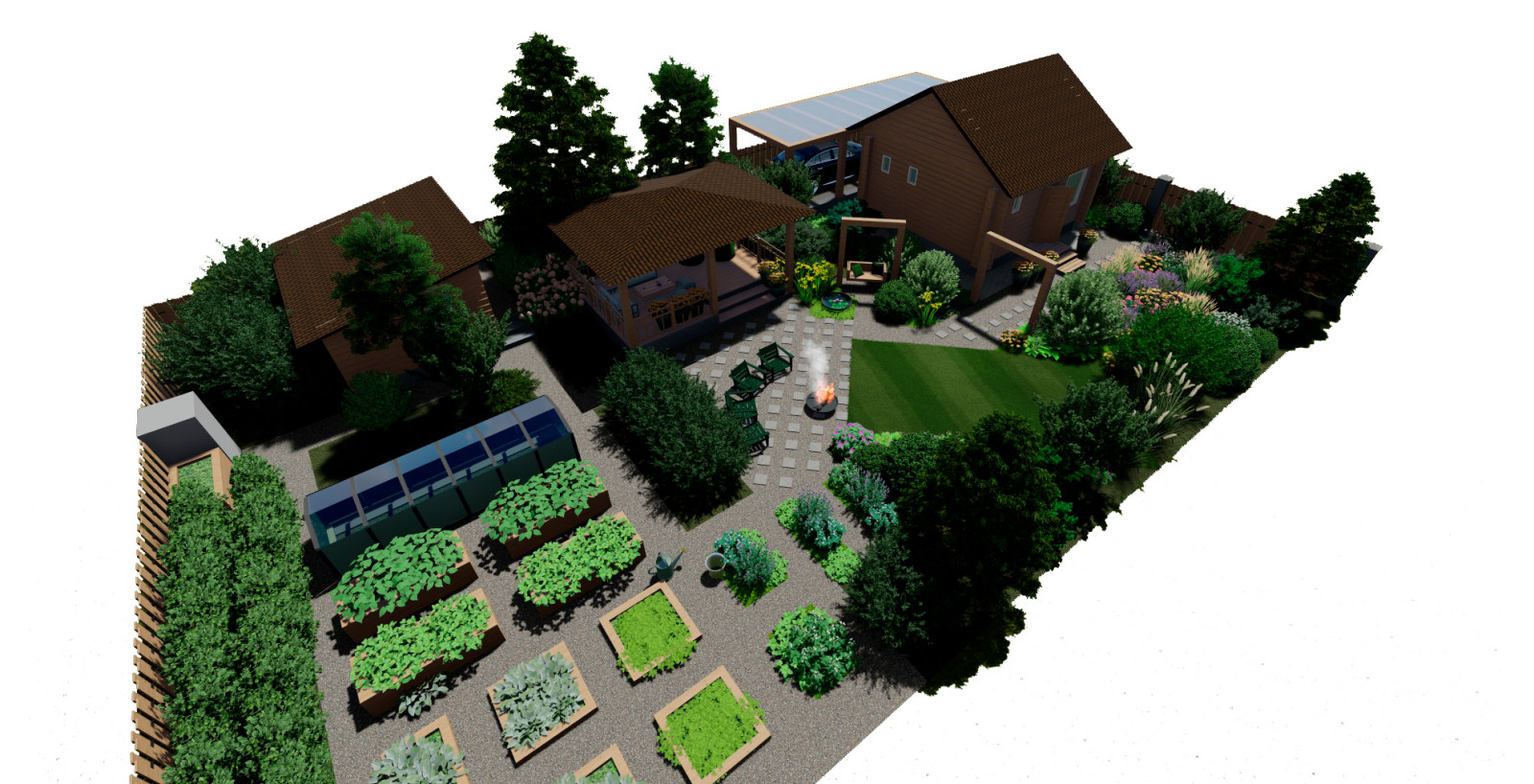 Сад "Геометрия природы "