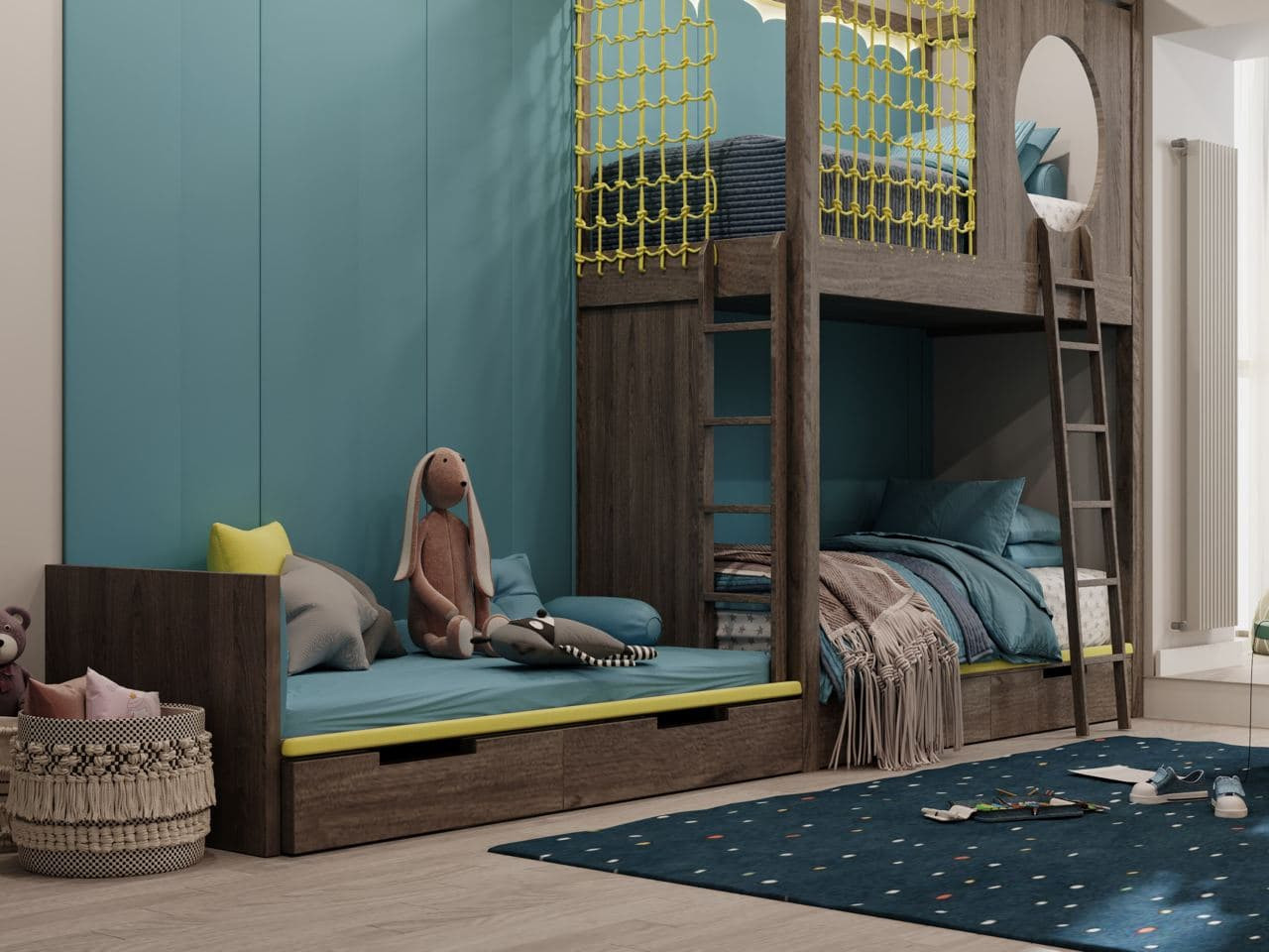 Детская, Терегулова. 31 кв.м.