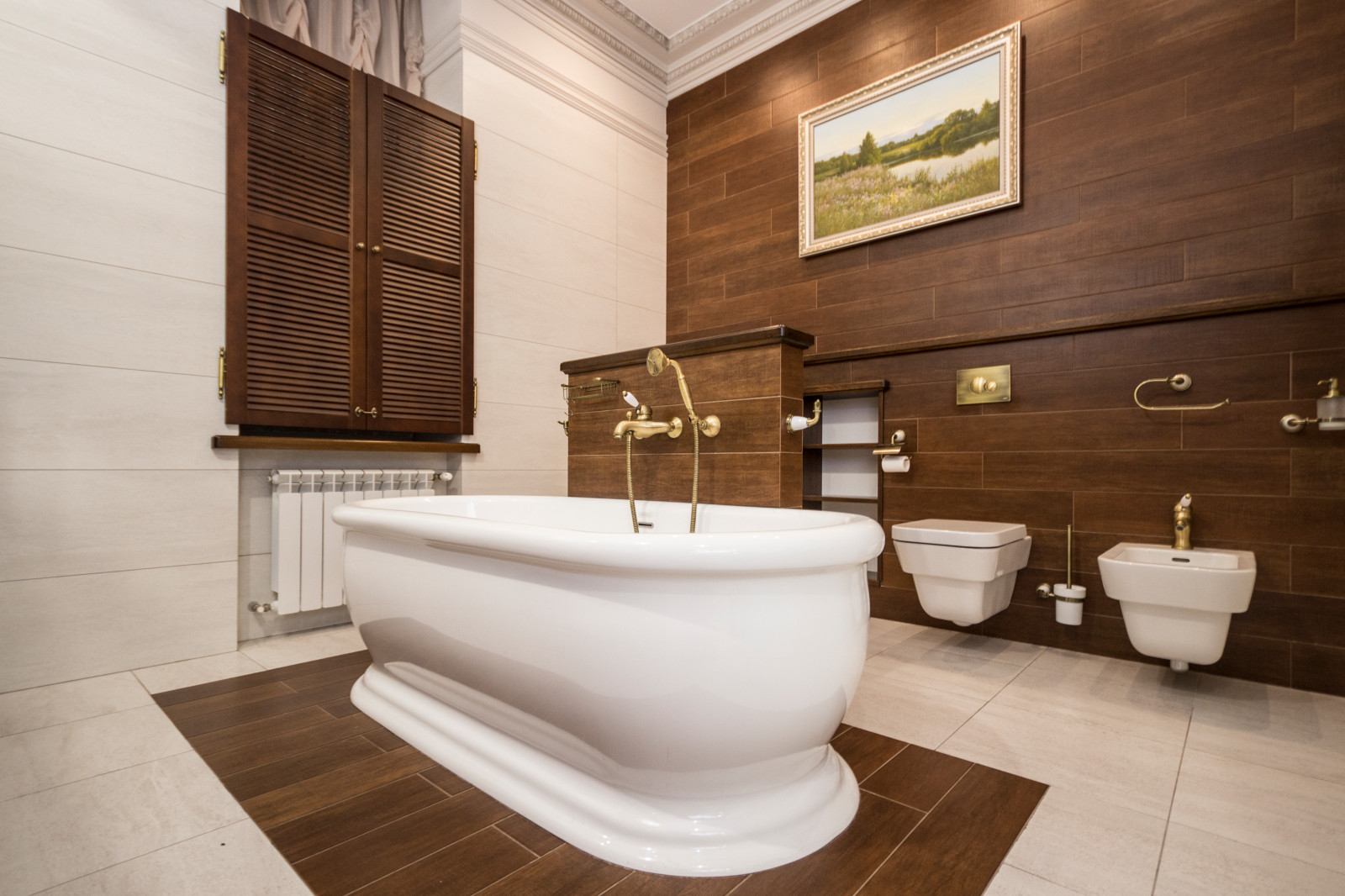 Ванная в Классическом стиле