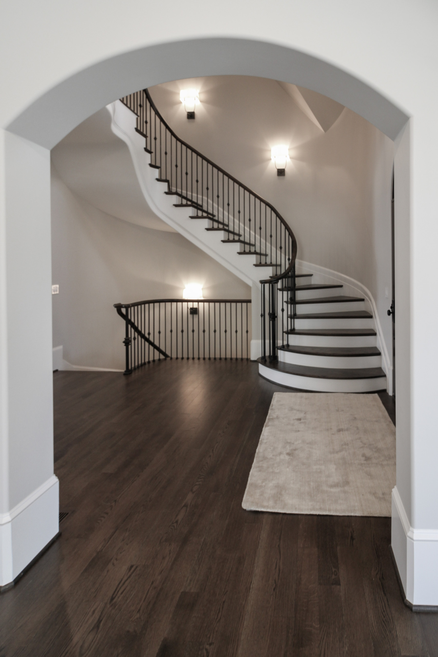 86_ Gorgeous Floating Curved Staircase, McLean VA 22066