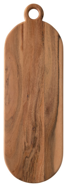 Acacia Wood Cheese/Cutting Board With Handle