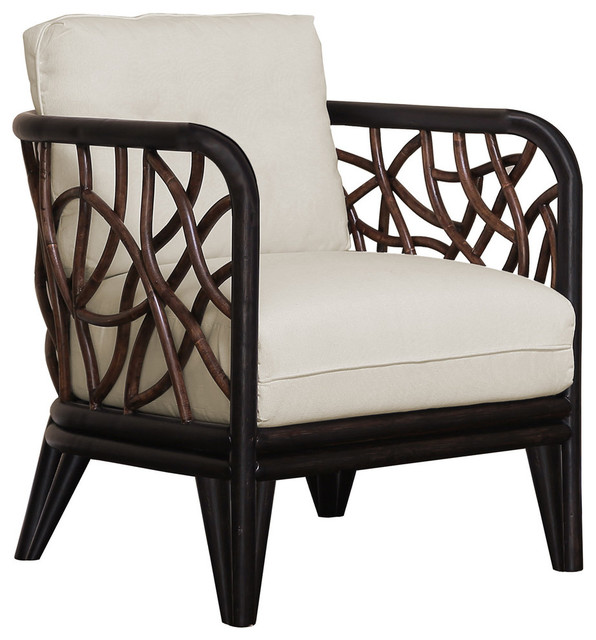 Panama Jack Trinidad Lounge Chair With Cushions Tropical