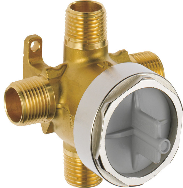 Delta 1 2 3 6 Setting Diverter Rough In Valve Transitional