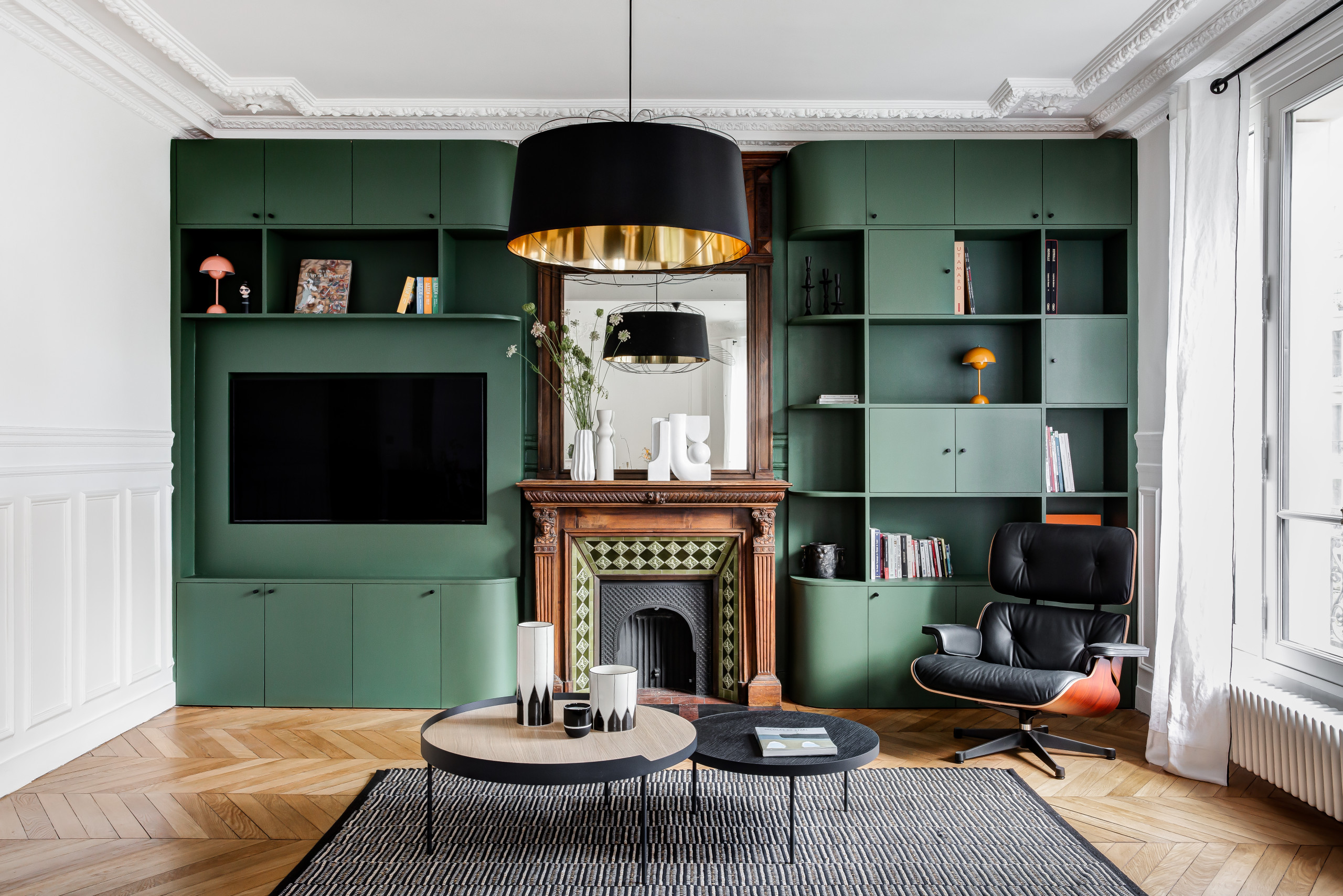 Transformation d'un appartement haussmannien de 120m²