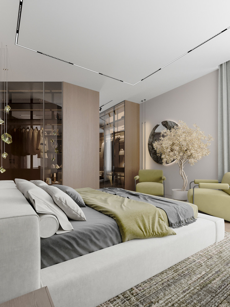 Загорожный Дом Мастер спальня