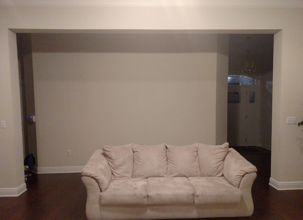How to fill blank wall