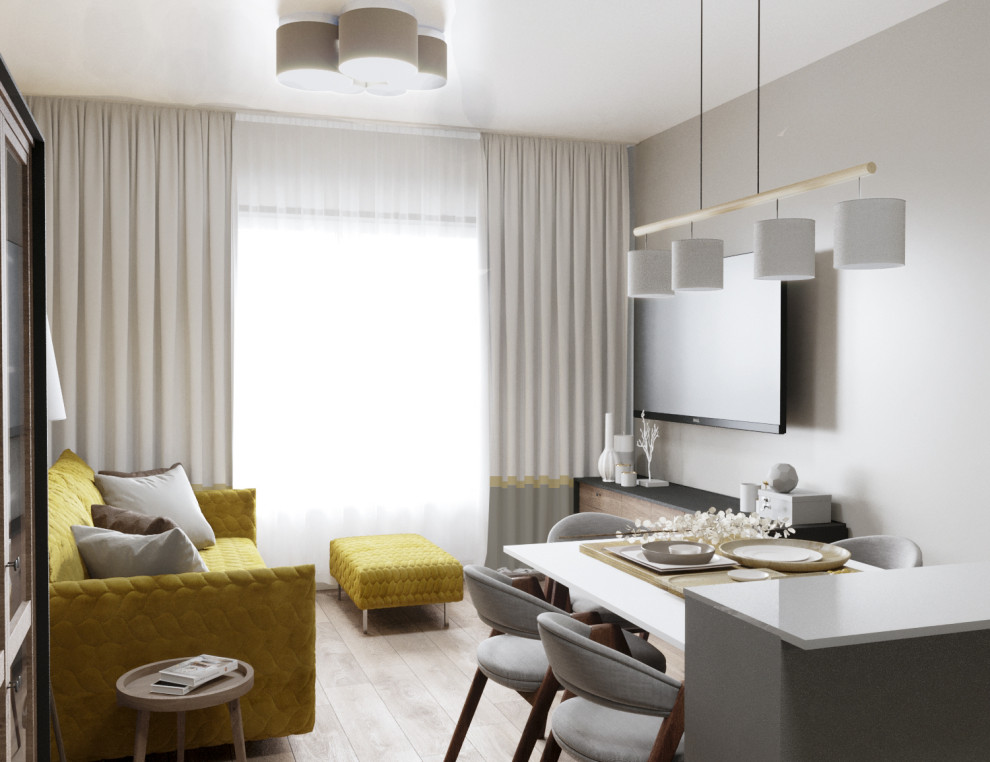 Квартира с цветом