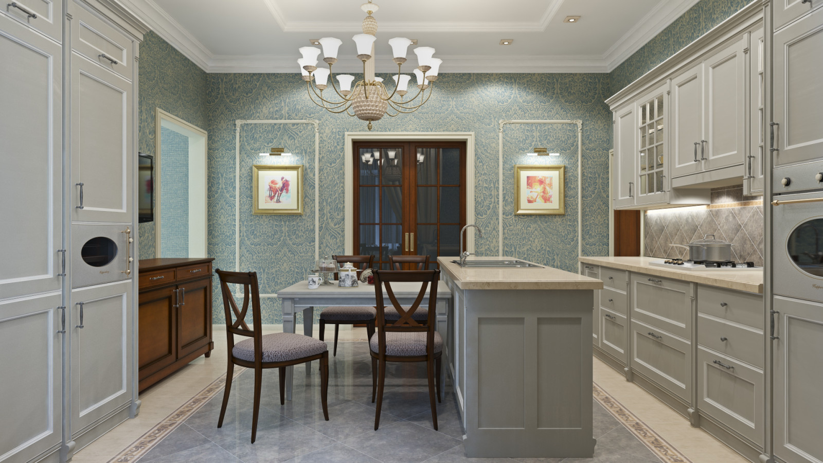 Кухня в классическом стиле
