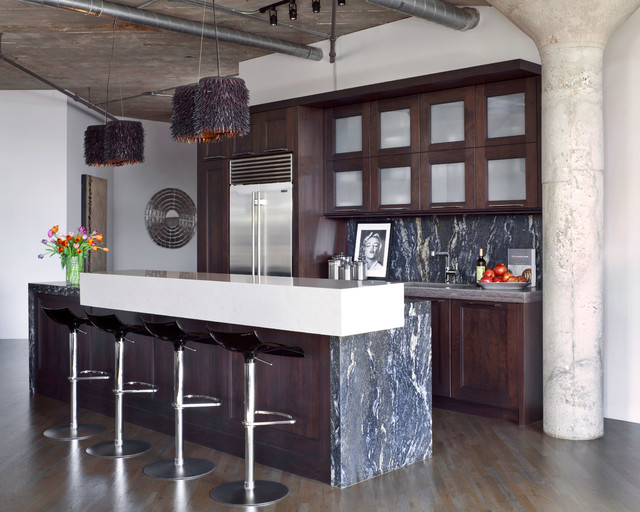 City Loft klassisch-modern-kueche