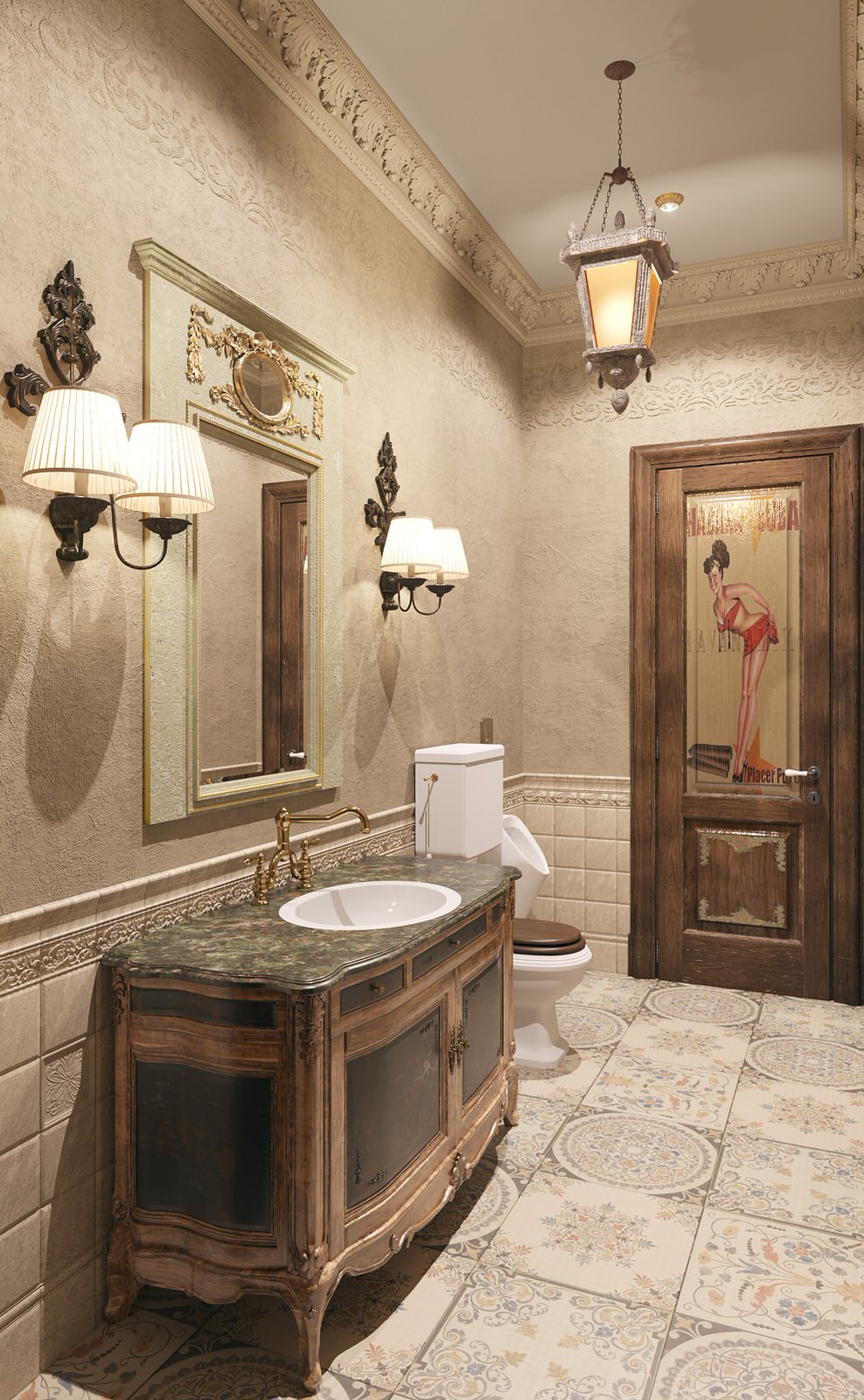 Гостевой сан/узел 1-ого этажа