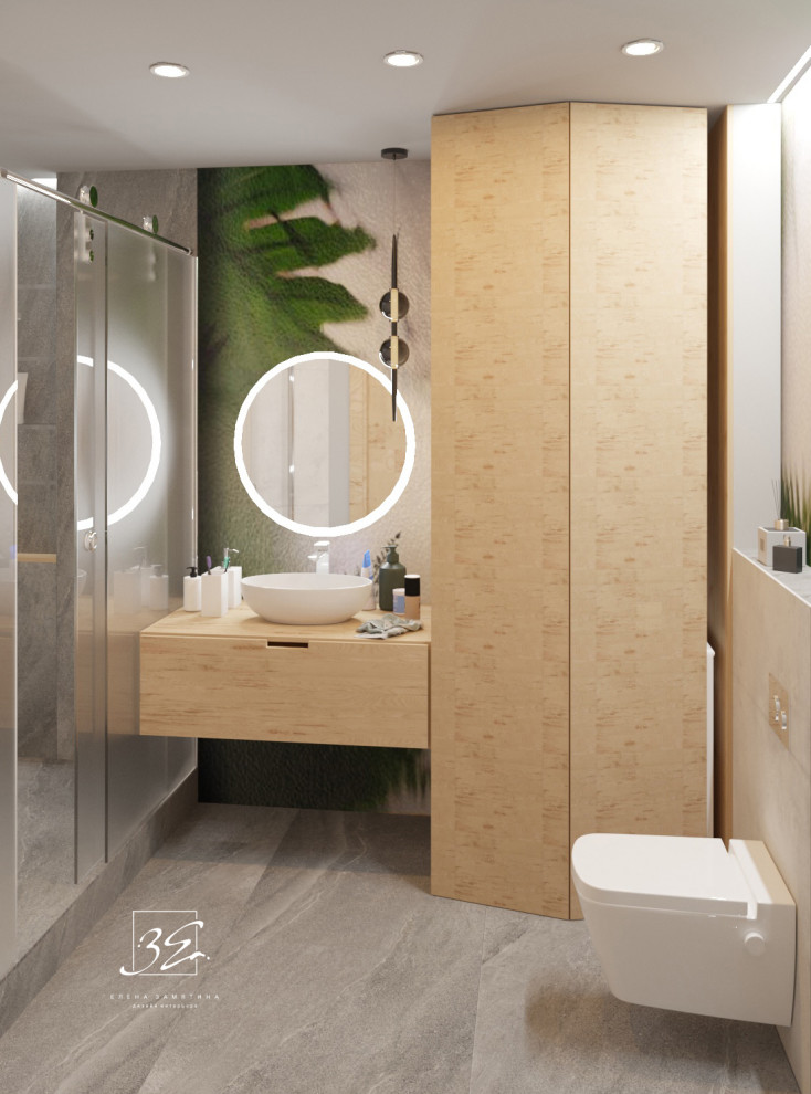 Смелый тропический санузел