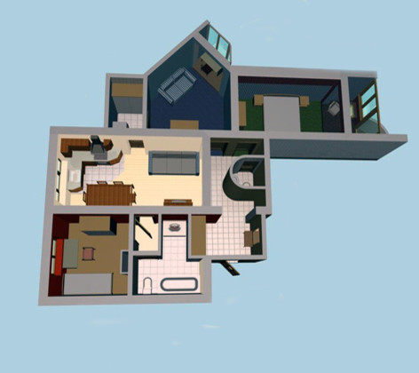 Перепланировки, находки нового решения по старой схеме.