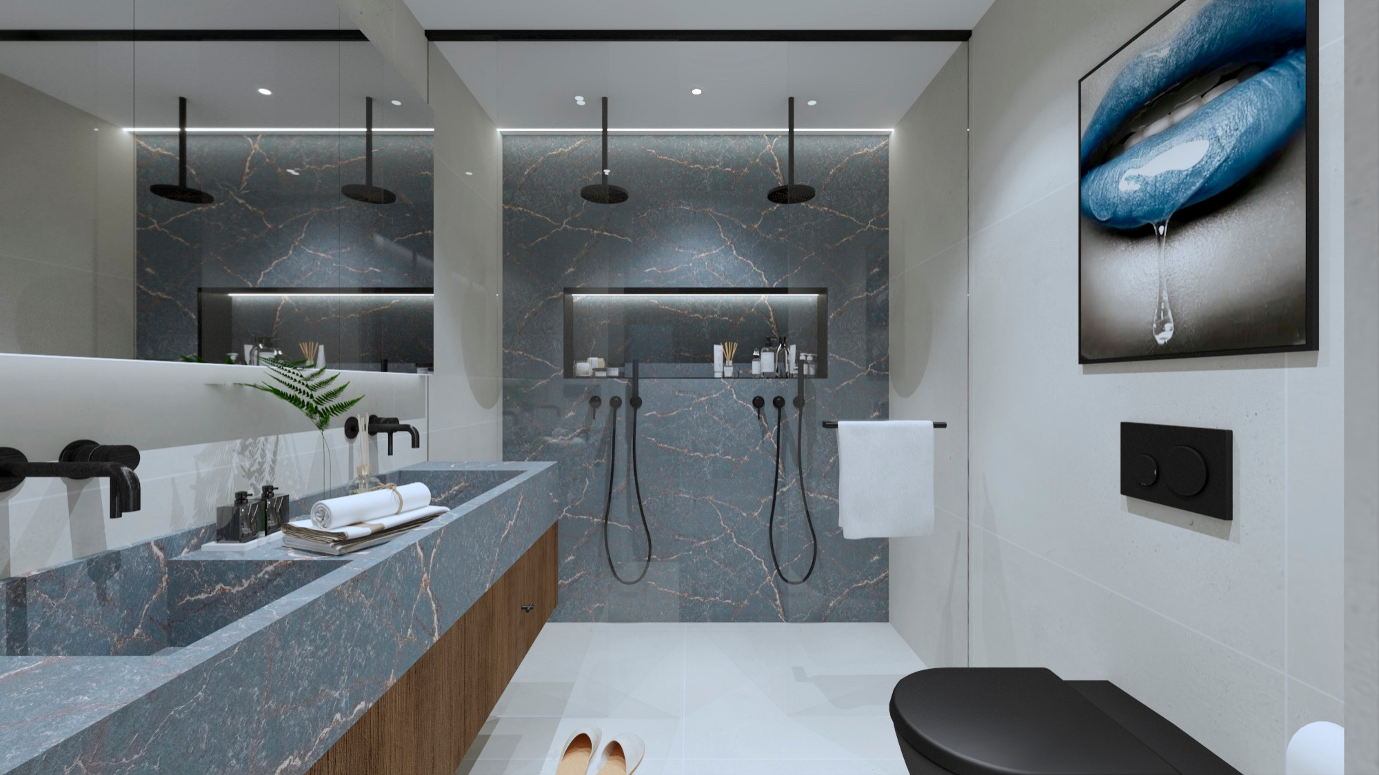 Baño suite
