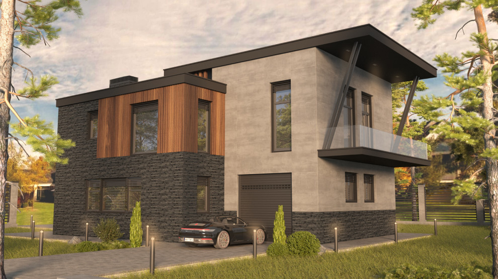 Проект дома -250 м2