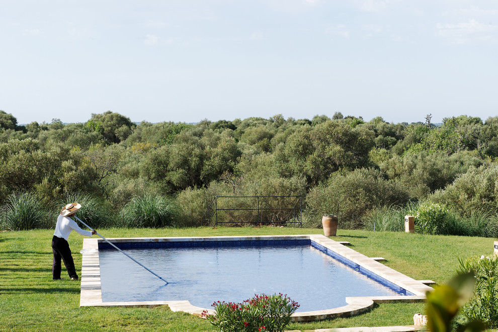Mediterraner Pool in Hamburg