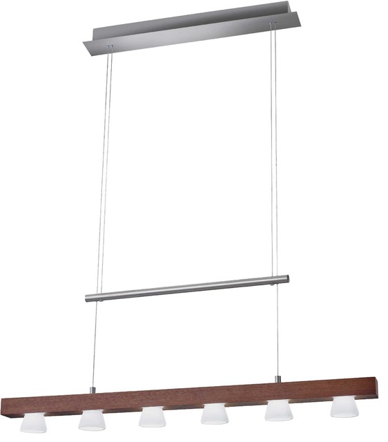 Adesso Burlington LED 6 Light Pendant Transitional Kitchen Island