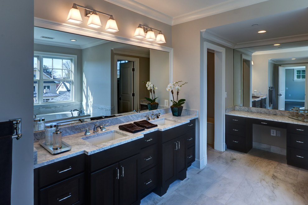 Bathroom - transitional bathroom idea in DC Metro