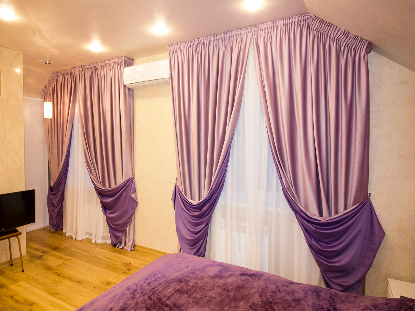 Текстильное оформление коттеджа в г. Краснодаре