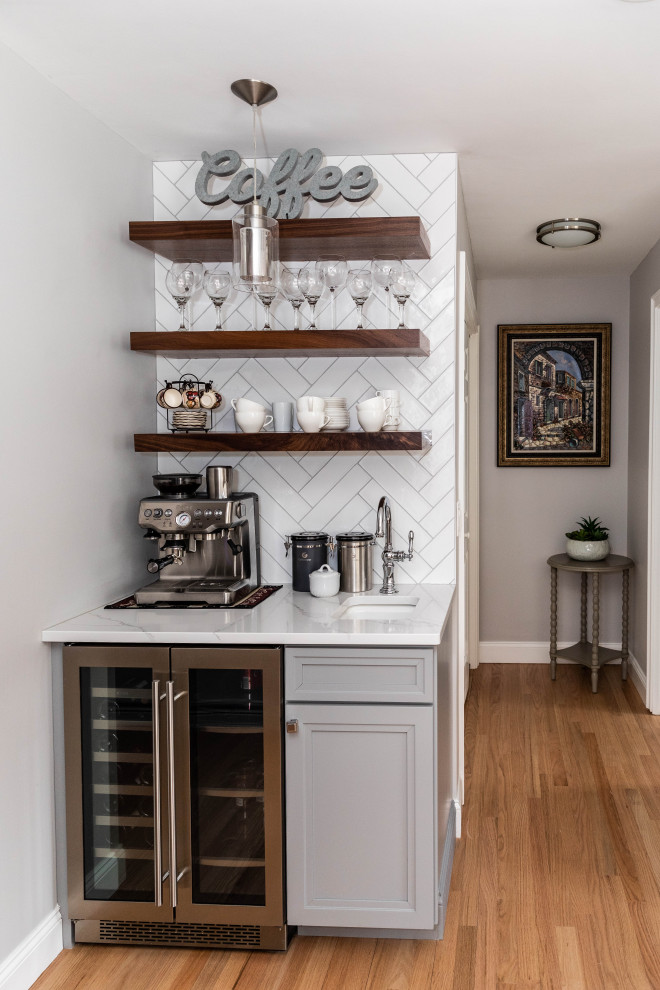 Lincoln Remodel 10 Contemporary Home Bar Providence by JKB